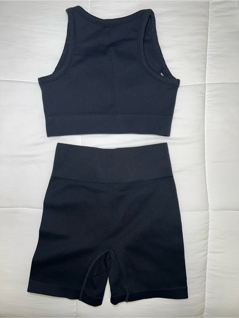 Seamless Ribbed workout set - Picture 2 of 4